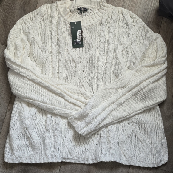 Wild Fable Crewneck Cable Knit Sweater - Picture 4 of 5